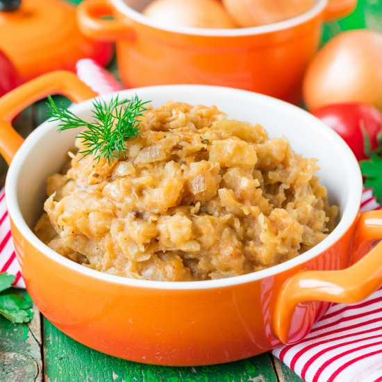 Stewed Cabbage with Potatoes