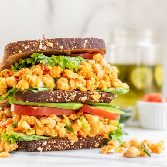 Buffalo Chickpea Salad