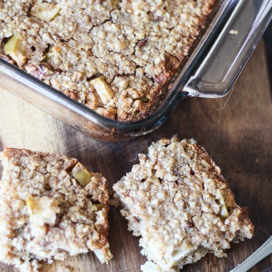 Cinnamon Apple Baked Oatmeal