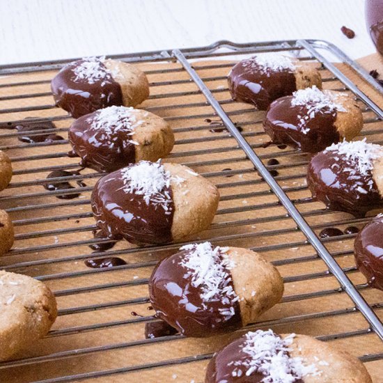 Vegan Chocolate Orange Cookies