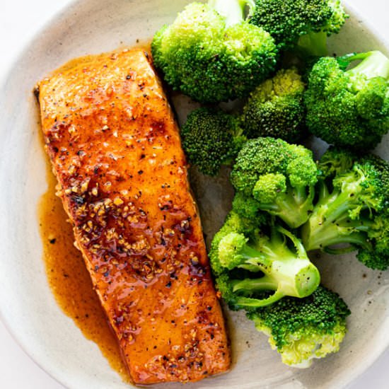 Maple Glazed Salmon