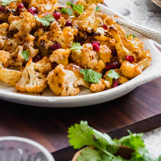 Vegan Chaat Masala Cauliflower