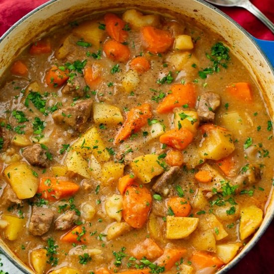 Old Time Beef Stew for Your Man