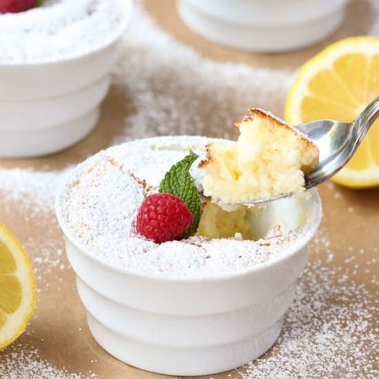 Lemon Pudding Cakes