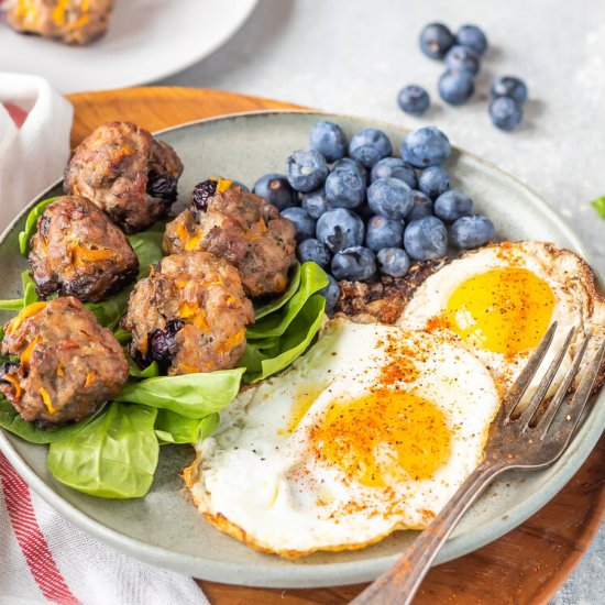 Keto Breakfast Meatballs