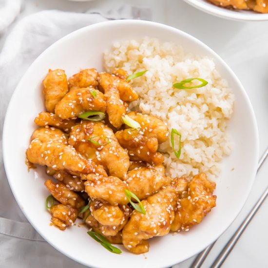 Whole30 Sesame Chicken