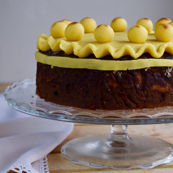 Springtime Simnel Cake