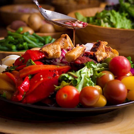 Niçoise Salad with Bacon