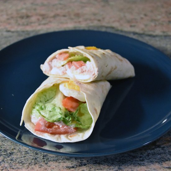 Wrap “à la niçoise”