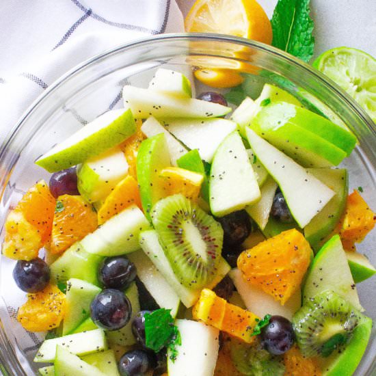 Honey Poppyseed Fruit Salad