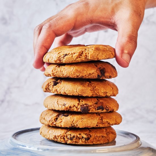 Vegan Chocolate Chip Cookies