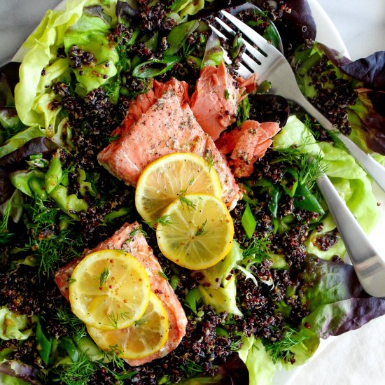 Quinoa and Salmon Salad