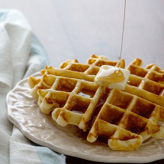 Light and Crispy Waffles