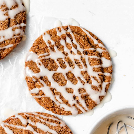 Chewy Walnut Spice Cookies