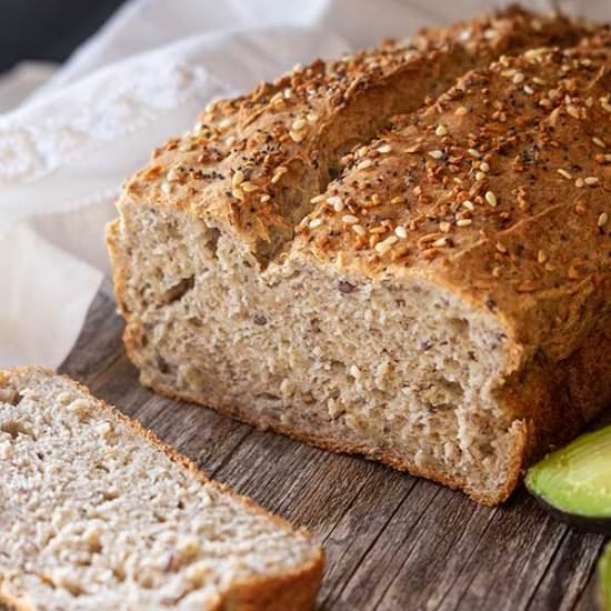 Healthy Gluten-Free Flax Bread