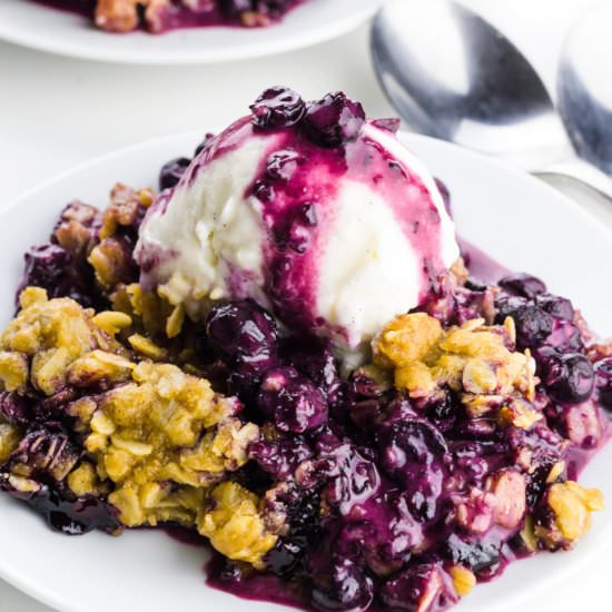 Blueberry Crumble Recipe