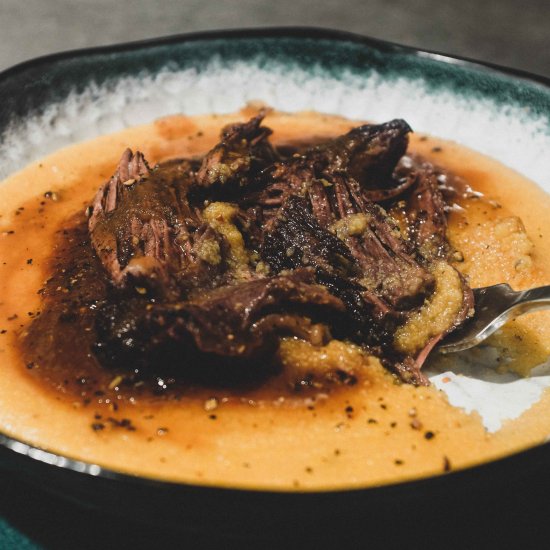 Beef Short Ribs with Polenta