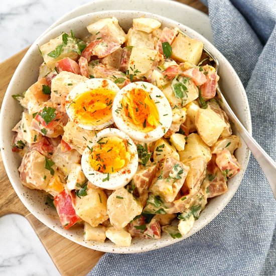 Smoky Spanish Potato Salad