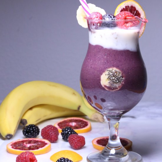 Coconut Acai Berry Smoothie