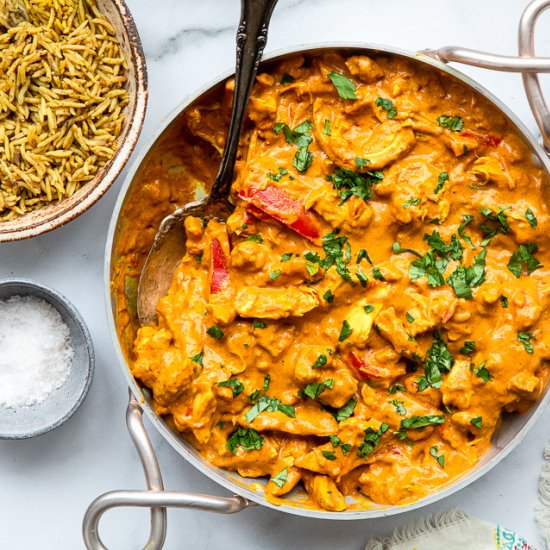 Paleo Coconut Chicken Curry