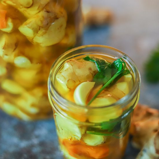 Pickled Sunchokes