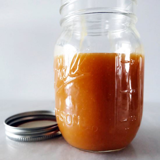 Microwave Caramel Sauce