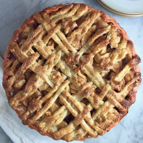 Apple-Brown Sugar Pie