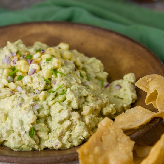 Chipotle Corn Guacamole