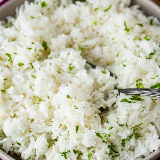 How to Cook White Rice [+Video]