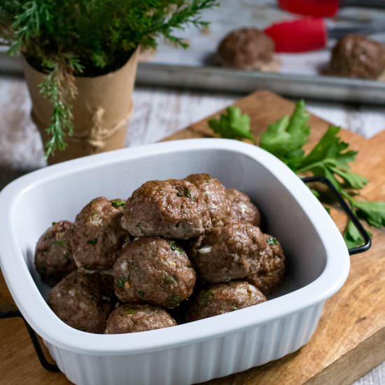 Low Carb Keto Meatballs