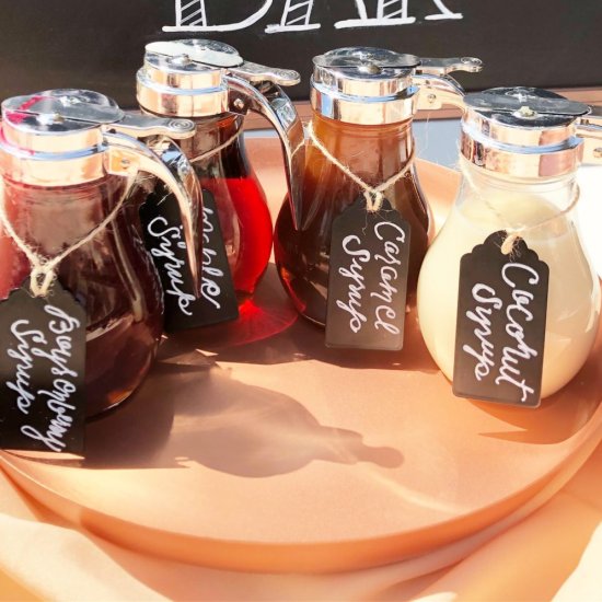 Homemade Syrups