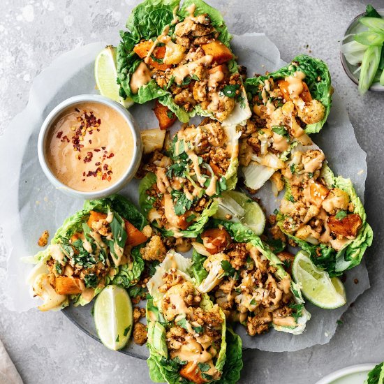 Thai Lettuce Wraps