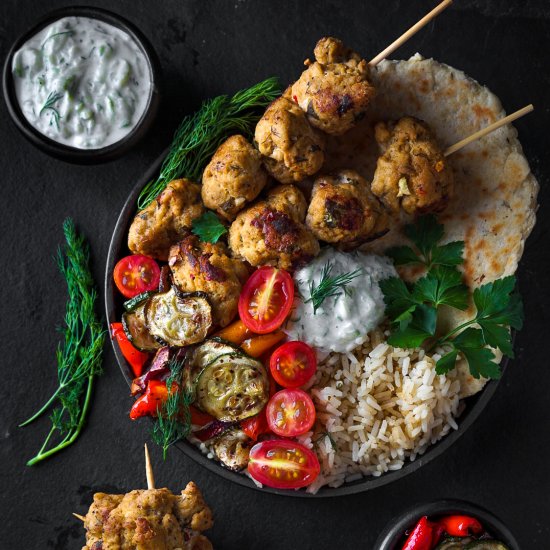 Seitan Souvlaki