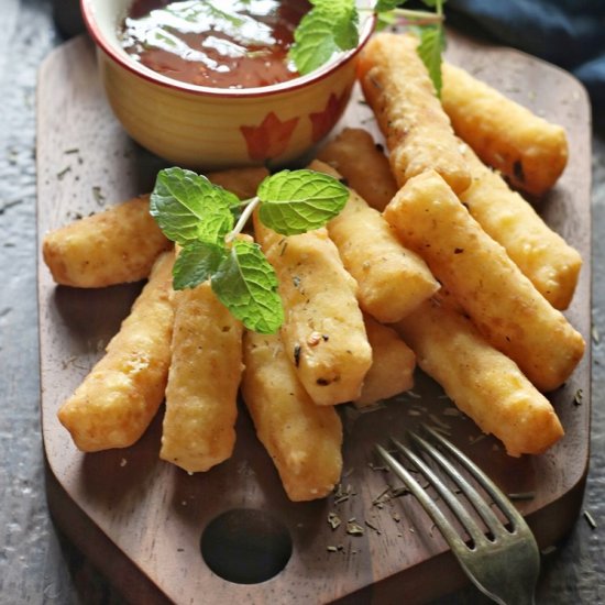 Crispy Halloumi Fingers