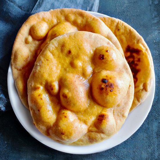 Stovetop Tandoori Roti