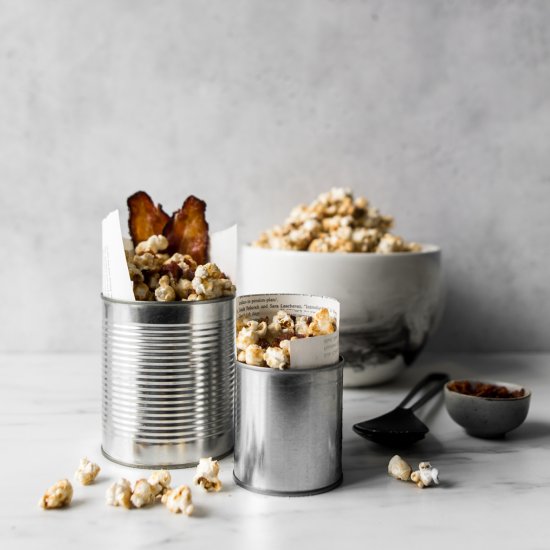 Maple, Brown Sugar & Bacon Popcorn