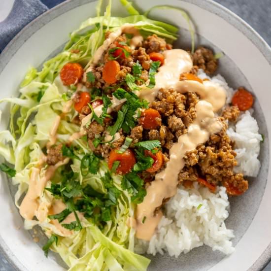 Meal Prep Egg Roll In A Bowl