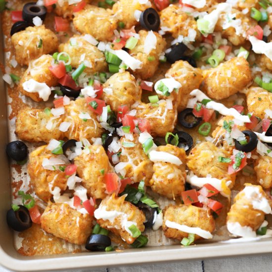 Totchos (Tater Tot Nachos)