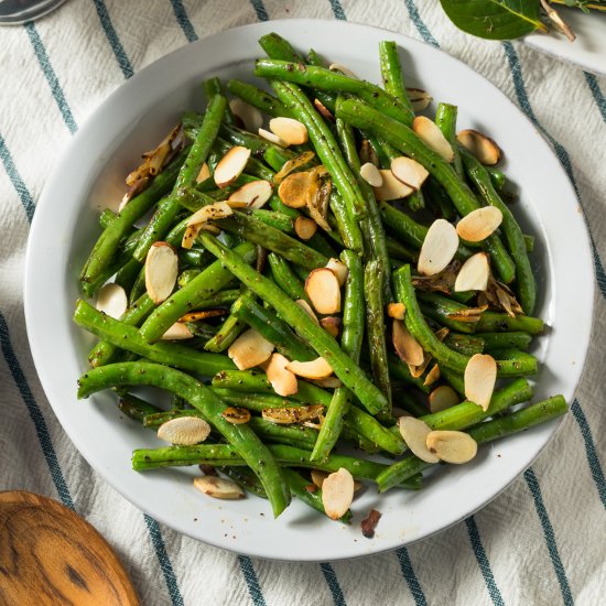 Sautéed Green Bean and Brown Butter