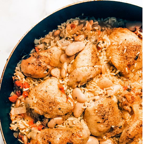 Chicken Butterbean Paella