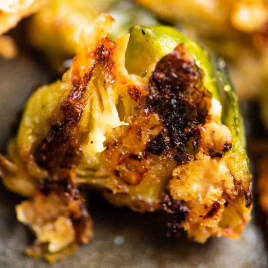 Roasted Frozen Brussel Sprouts