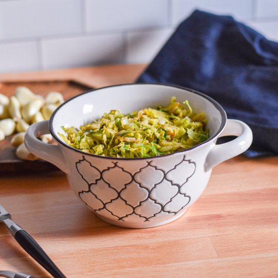 Garlic Brussel Sprouts