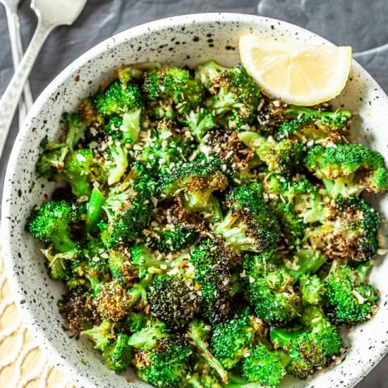 Air Fryer Roasted Broccoli