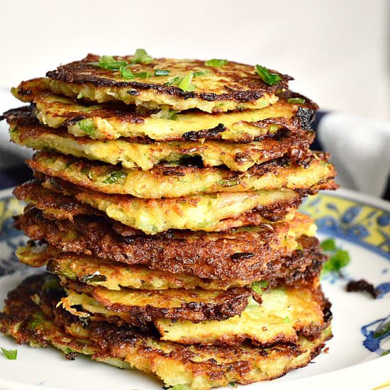 Asian Style Potato Latkes