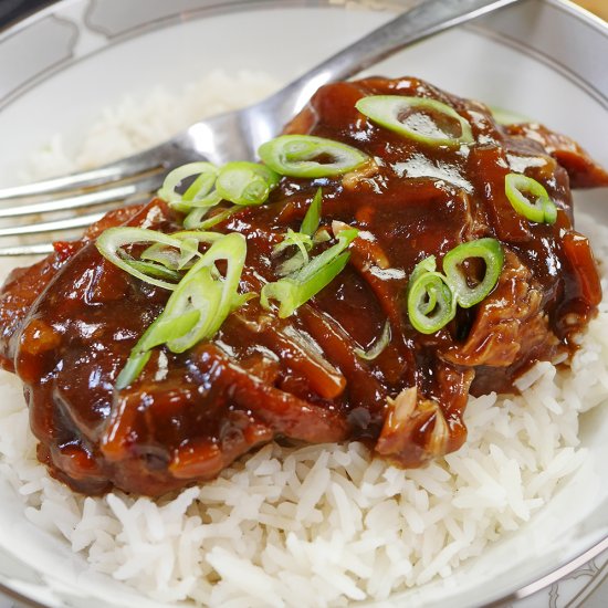 Slow Cooking Mongolian Chicken