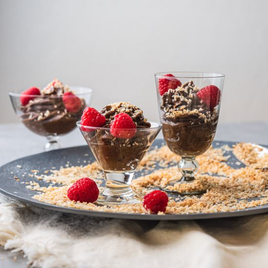 Creamy Carob Mousse