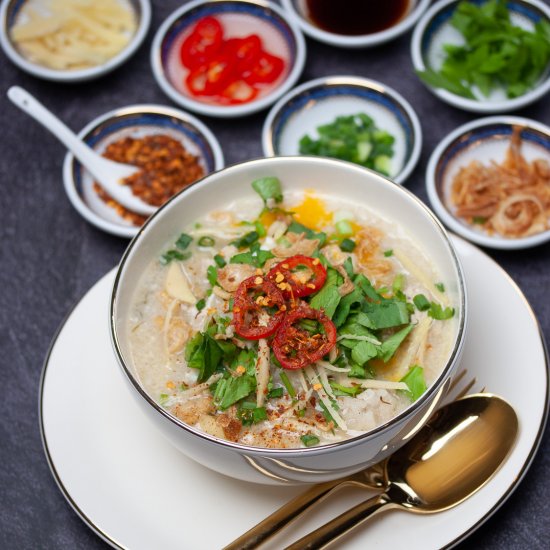 Khao Tom Gai – Chicken Congee