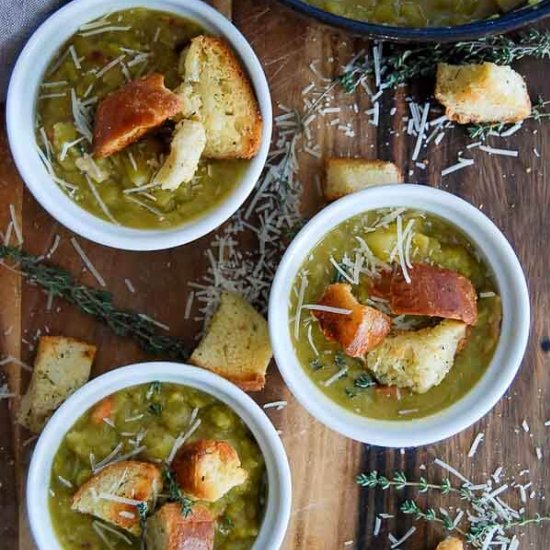 Easy Split Pea Soup Recipe