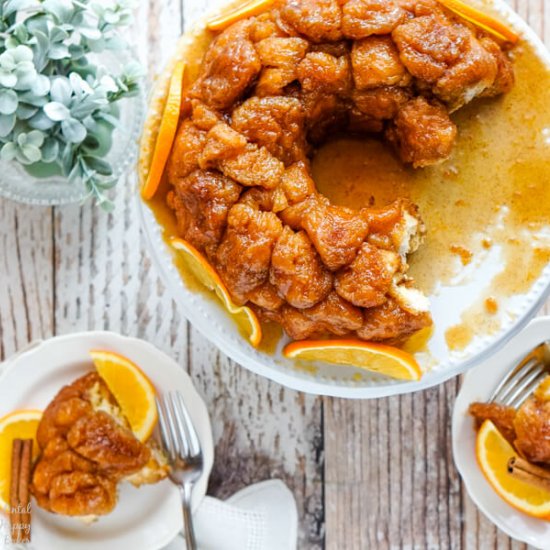 Orange Spiced Monkey Bread