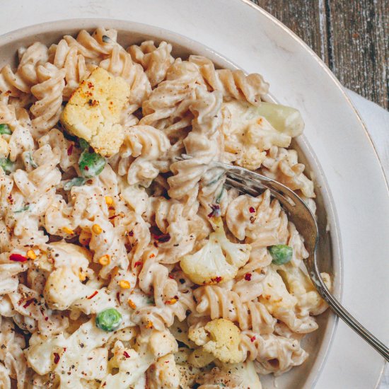 Creamy Vegan Cauliflower Alfredo